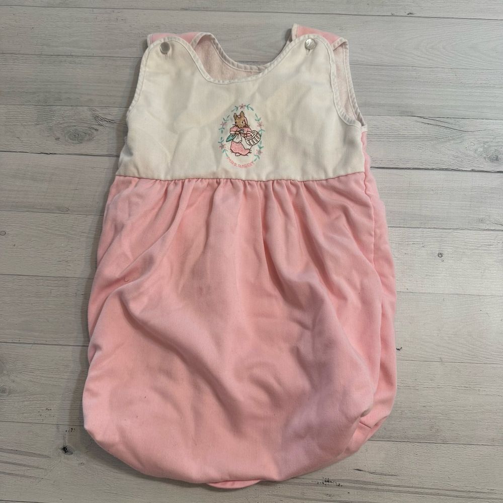 Vintage Mrs. Rabbit girls sleep‎ sack